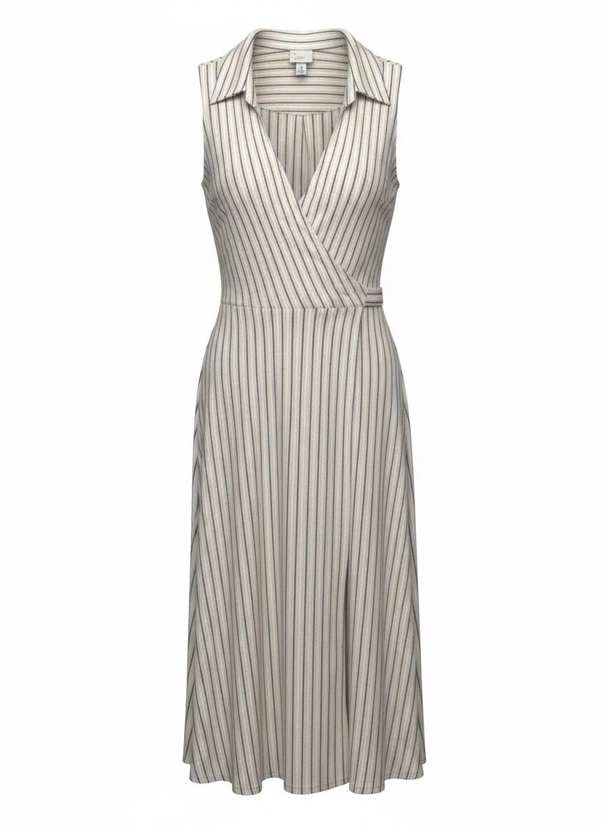 vestido de lino de segunda mano