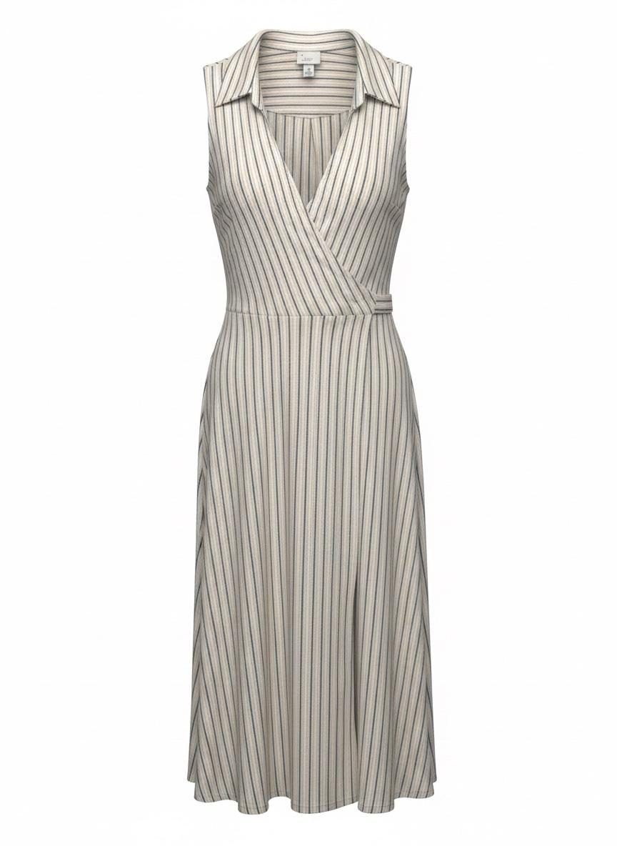 vestido de lino de segunda mano
